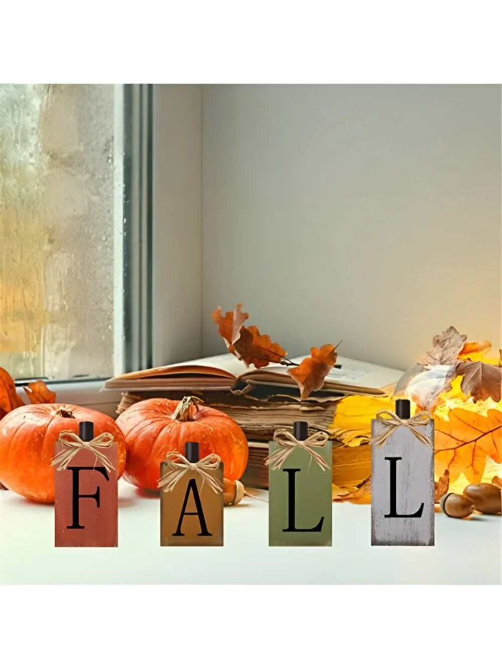 Fall Decorations for Home Thanksgiving Signs Wooden Table Sign Vintage